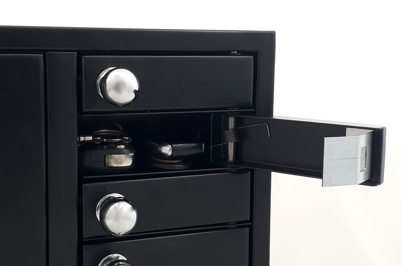 Klíč v přihrádce GSM Key boxu