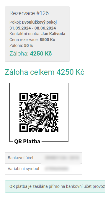 QR platba Trevlix