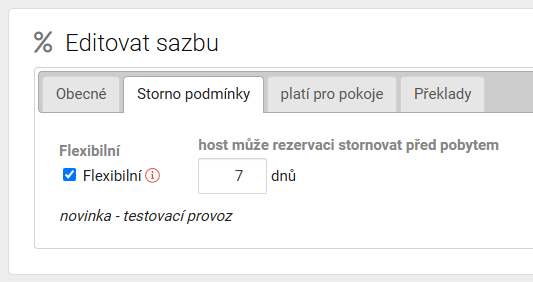 Flexibilní cenová sazba